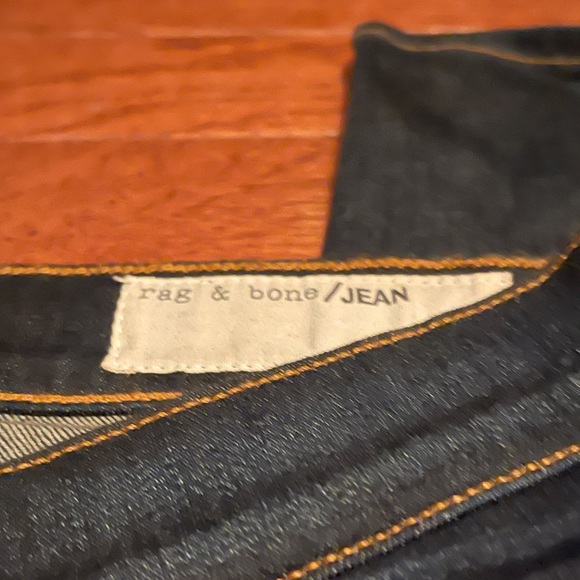 Rag and Bone Dark Wash Skinny Jean - Picture 5 of 6